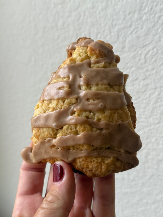 Vanilla Bean Scone with Chai Glaze (3 pack)